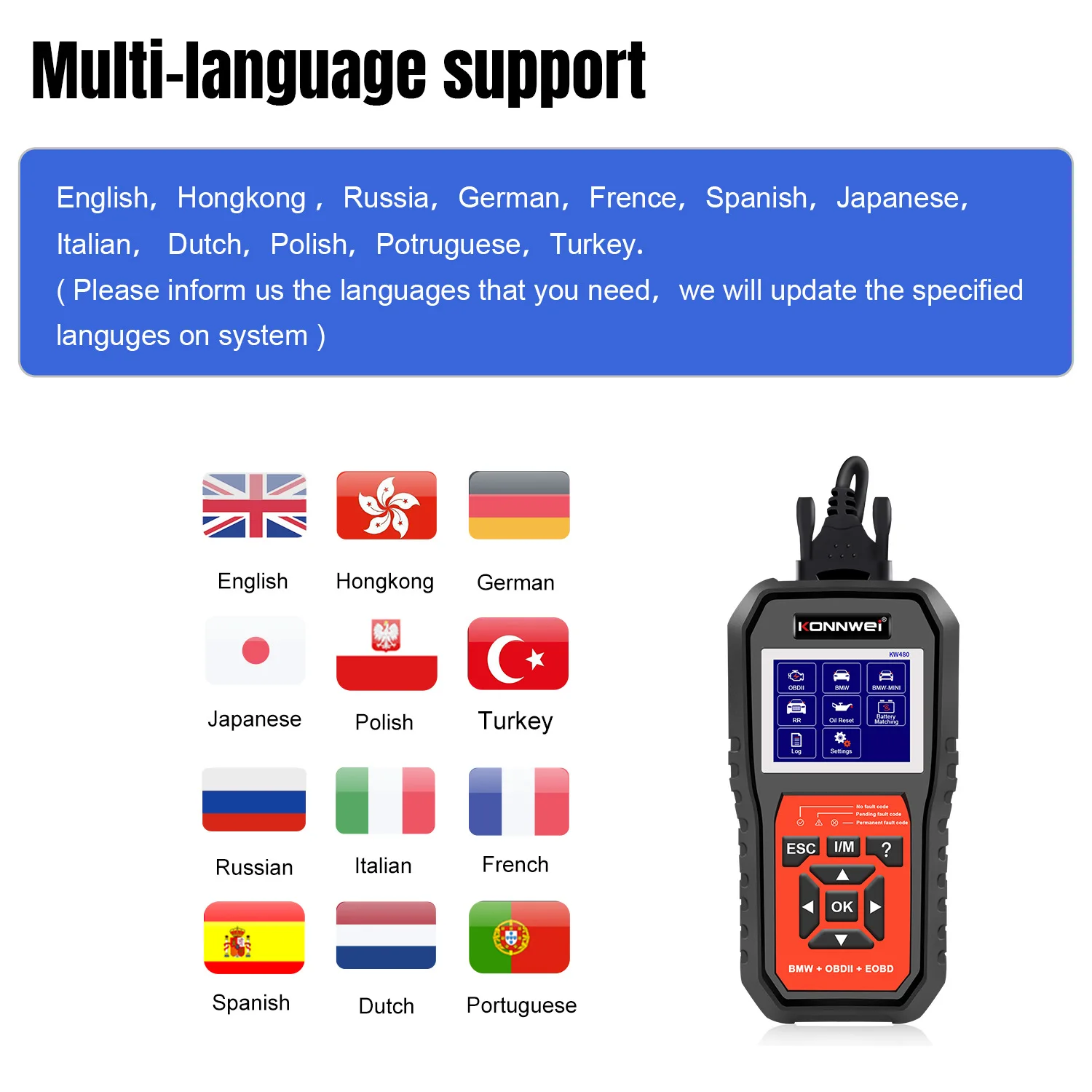 ماسح ضوئي OBD2 متين من KOWWEI  - مراجعة Car Diagnostic Tool وسعره