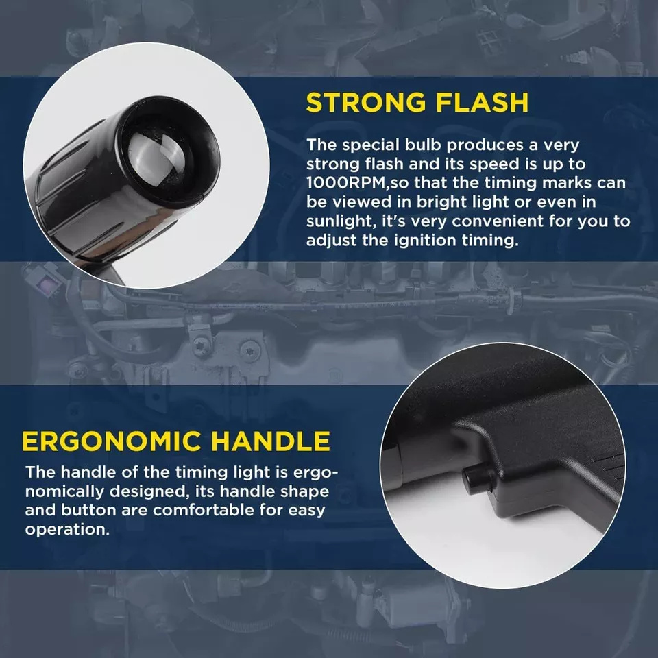 12 فولت سيارة الإشعال توقيت ضو - مراجعة Timing Light Gun وسعره