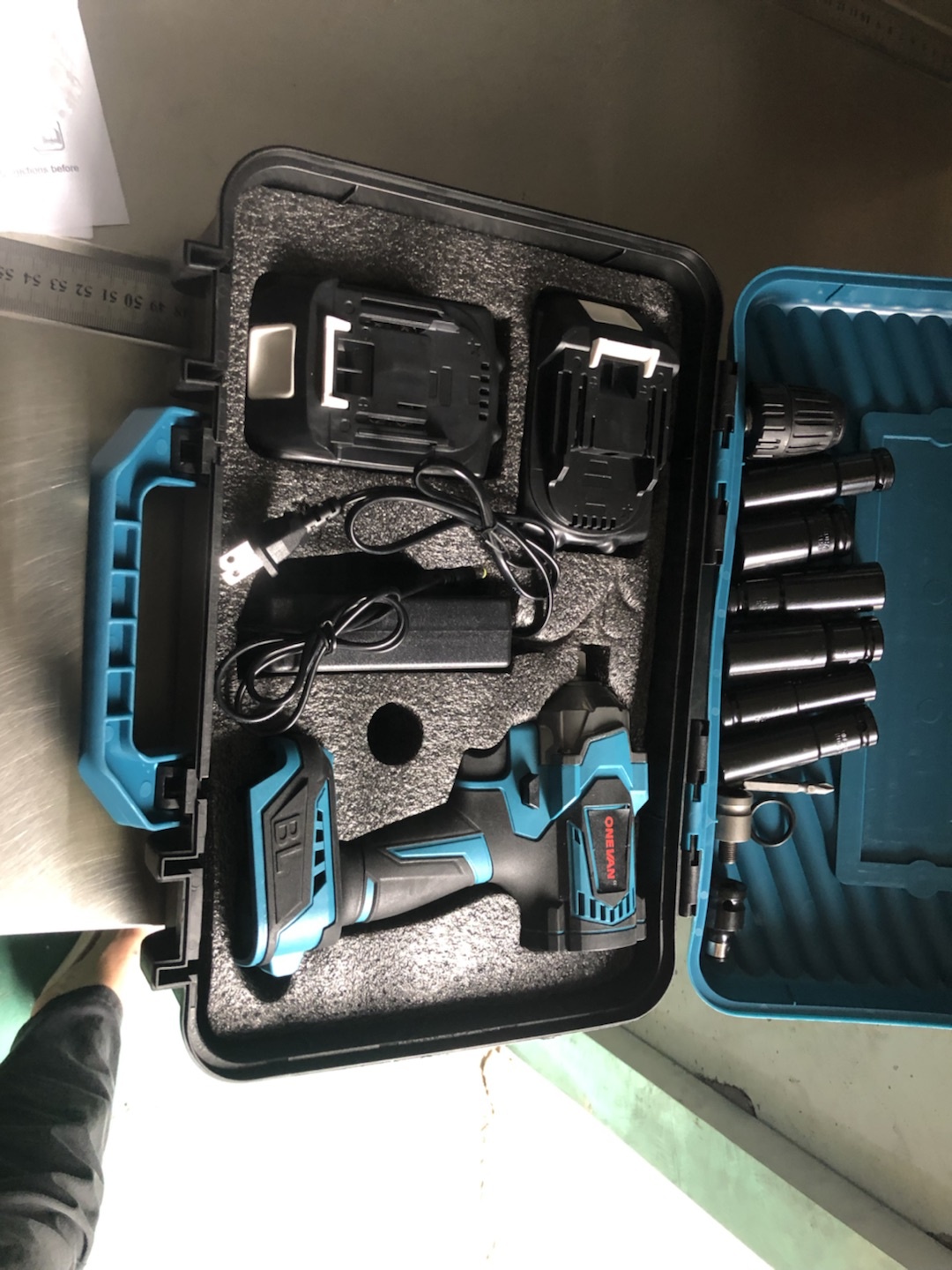 مفك براغي كهربائي بدون فرشاة ب - مراجعة Torque Wrench وسعره