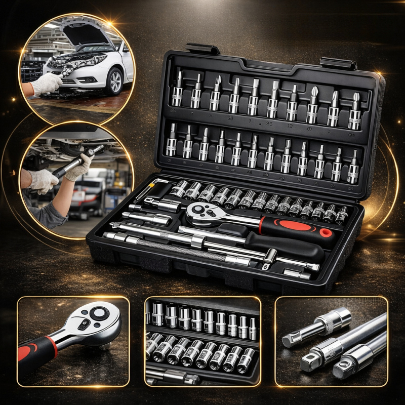 مجموعة أدوات إصلاح السيارات ال - مراجعة Socket Set وسعره