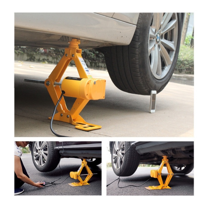 رافعة كهربائية عمودية 2T/3T مح - مراجعة Car Jack وسعره