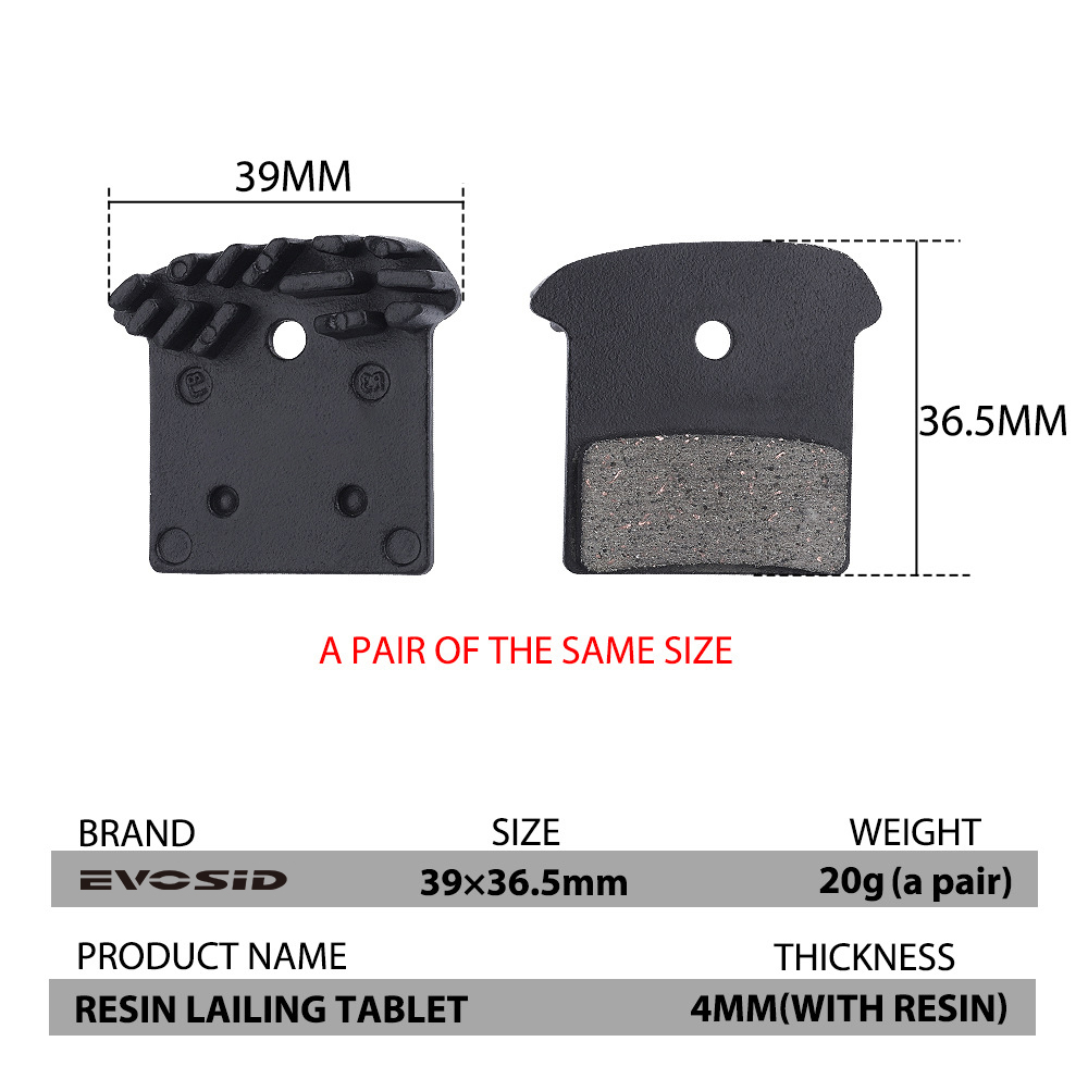 4 زوج J03A دراجة مكابح السيارا - مراجعة Brake Pad Set وسعره